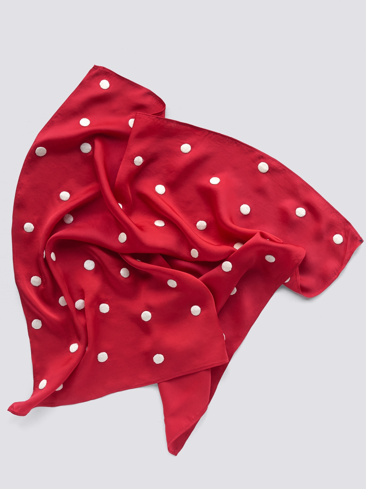 Dots on Red