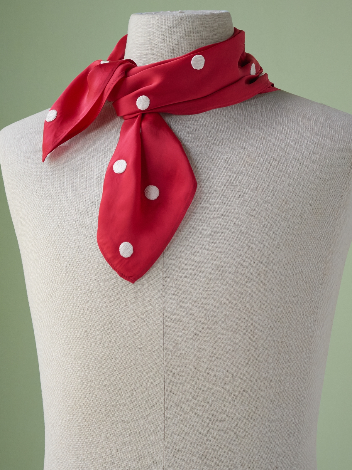 Dots on Red