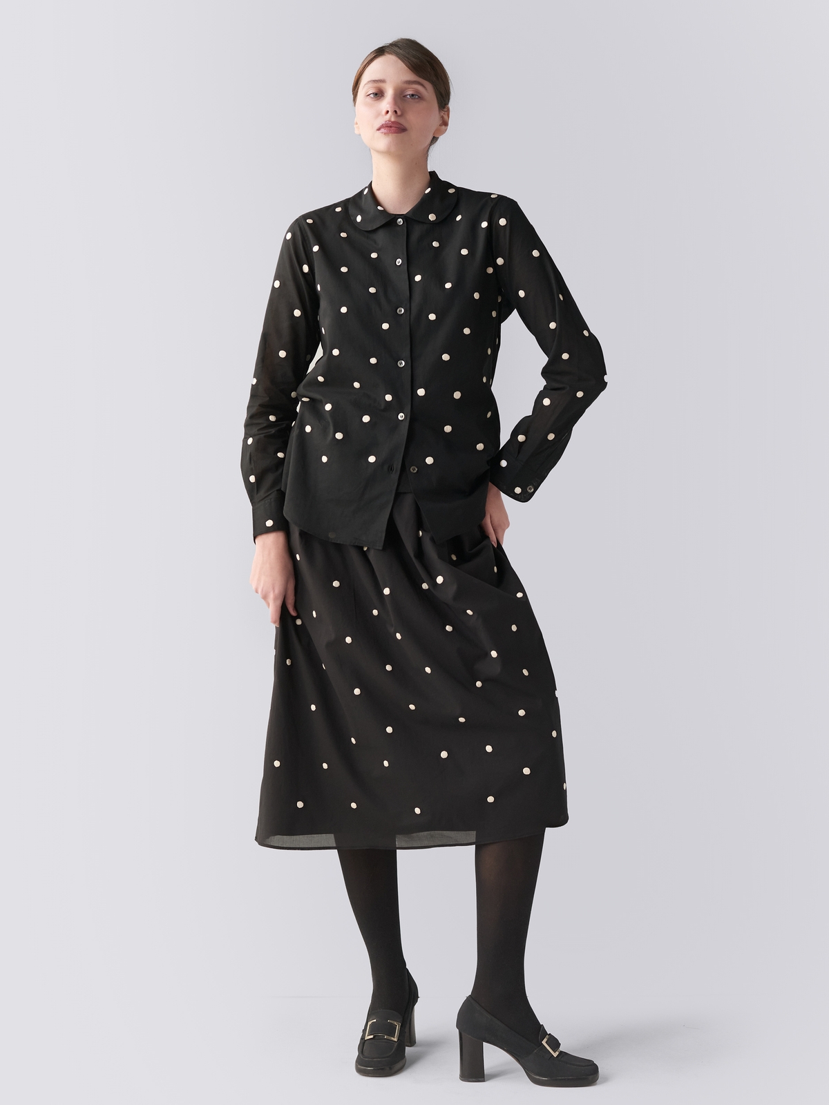 White Dotties Sk
